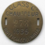 Ron Garay Collection - Class 'C' Badge