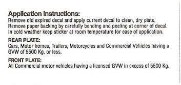 2005 Decal Application Instructions